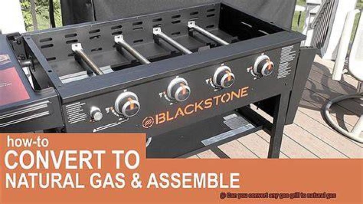 Can any gas grill be converted to natural gas