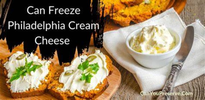 Can I freeze Philadelphia cream cheese spread