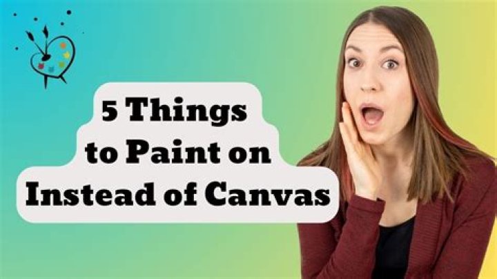 Can you paint on canvas without stretching it