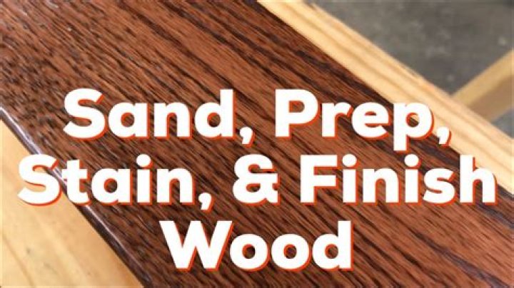 Can you sand and Restain bamboo furniture