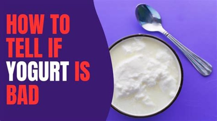 How can you tell if Greek yogurt has gone bad
