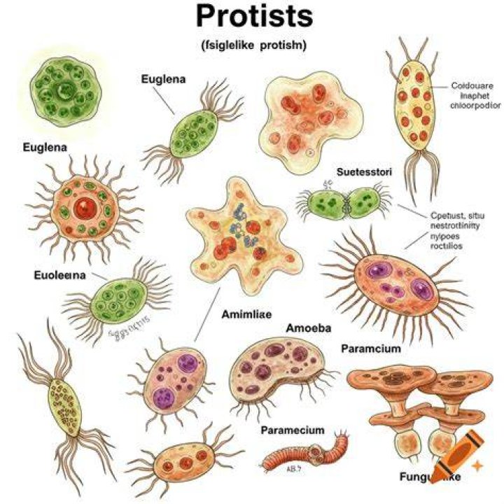 What are 3 examples of multicellular protists