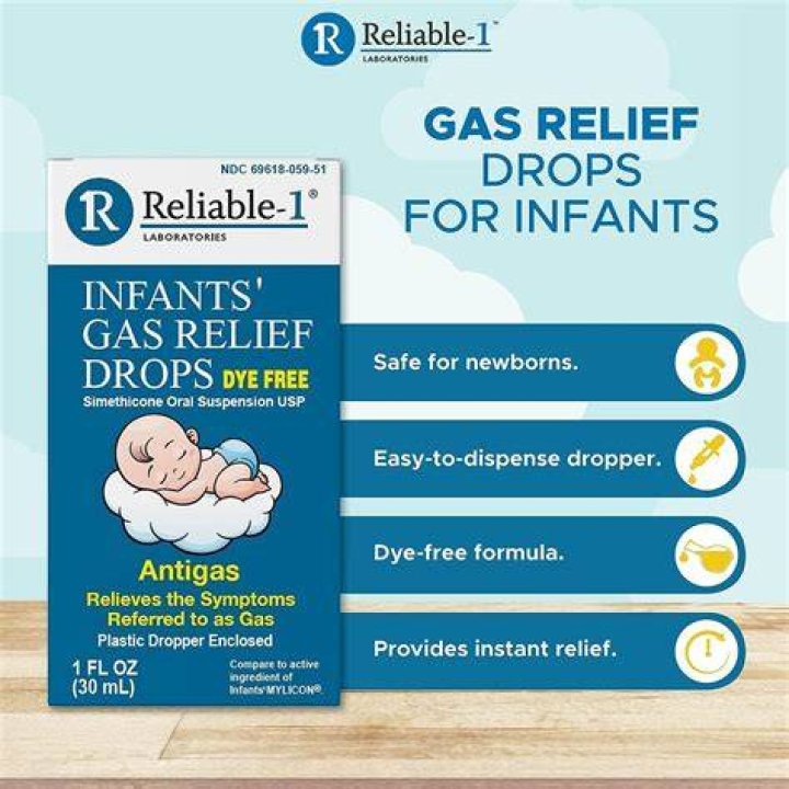What are the side effects of infant gas drops