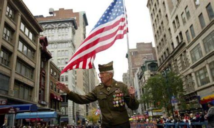 What city has the largest Veterans Day Parade