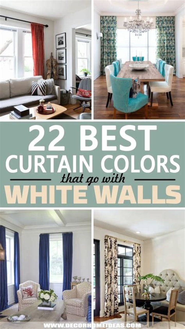 What Colour accessories go with white walls