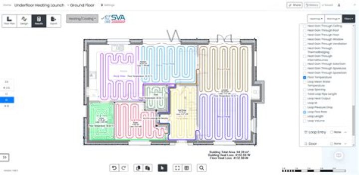 What depth is required for underfloor heating