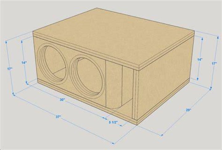 What is the purpose of a ported subwoofer box