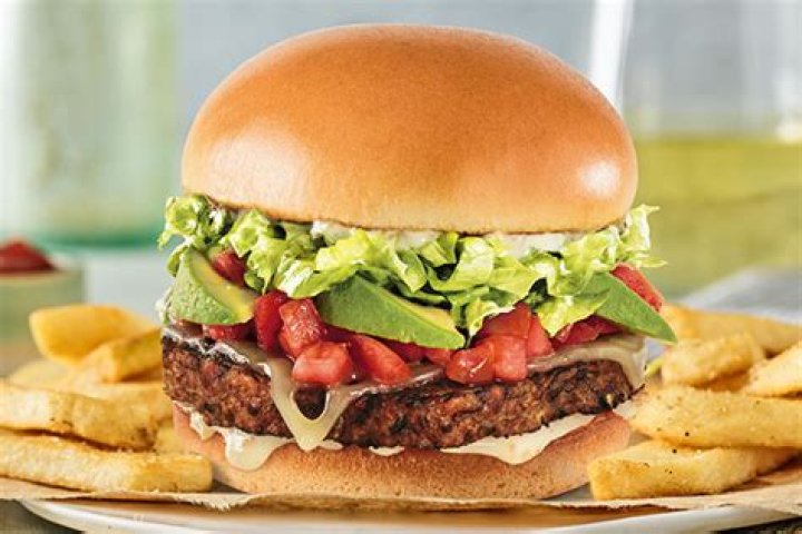 What kind of veggie burger does Red Robin use