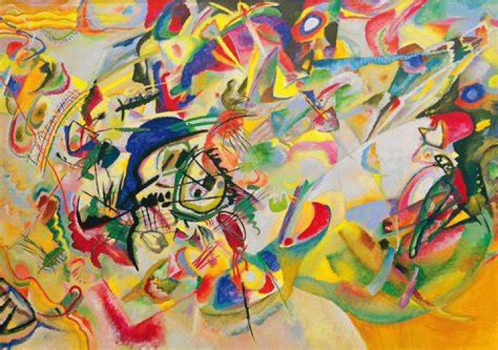 What was Kandinsky aiming for in his artworks