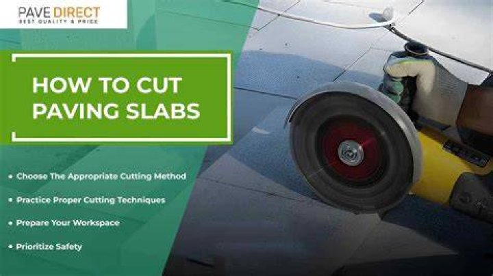 Whats the best tool for cutting paving slabs